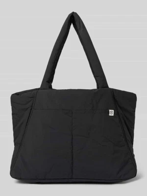 Torba shopper z detal z logo Model 'SIRIA SASJA' MSCH Copenhagen