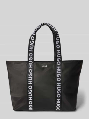 Torba shopper z detalami z logo model ‘BEL TOTE’ HUGO