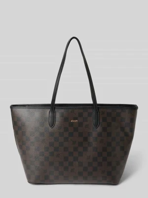 Torba shopper z detalem z logo model ‘Lara’ Joop!