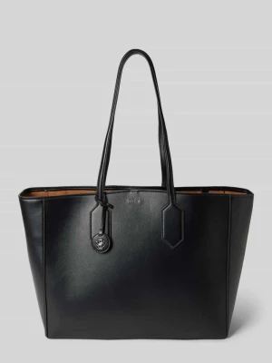 Torba shopper z detalem z logo model ‘Liriel’ Boss