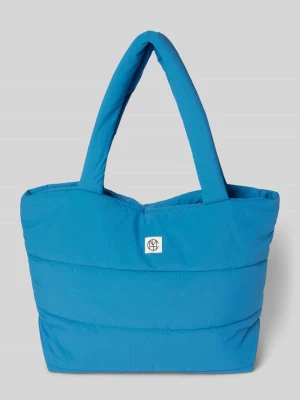 Torba shopper z detalem z logo model ‘SASJA’ MSCH Copenhagen