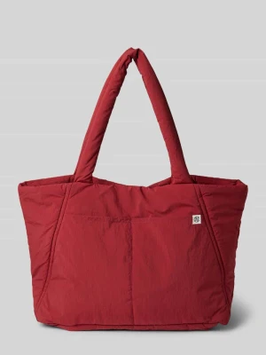 Torba shopper z detalem z logo model ‘SIRIA SASJA’ MSCH Copenhagen
