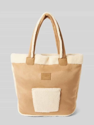 Torba shopper z detalem z logo model ‘Ucko’ Barts