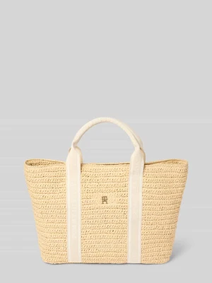 Torba shopper z efektem szydełkowym Tommy Hilfiger