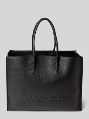 Torba shopper z fakturowanym wzorem model ‘MYRTHA’ Coccinelle