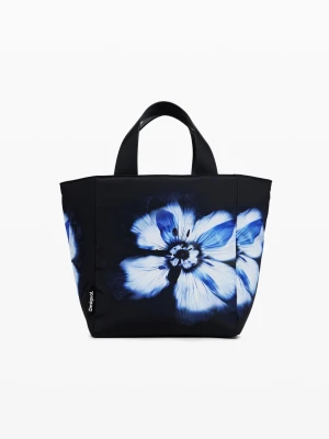 Torba shopper z kwiatem Desigual