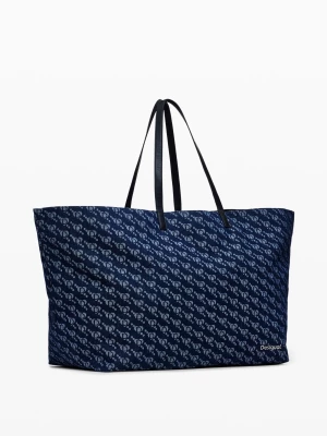 Torba shopper z logo Desigual