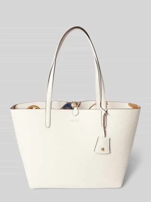 Torba shopper z nadrukiem z logo Lauren Ralph Lauren