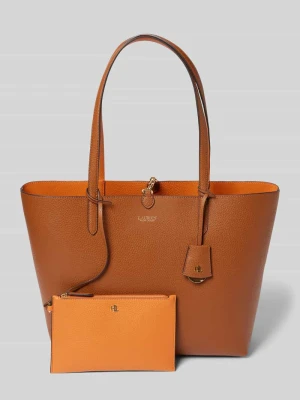 Torba shopper z nadrukiem z logo Lauren Ralph Lauren