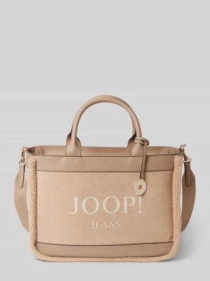 Torba shopper z nadrukiem z logo model ‘calduccio’ JOOP! JEANS