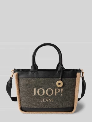 Torba shopper z nadrukiem z logo model ‘calduccio’ JOOP! JEANS