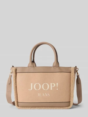 Torba shopper z nadrukiem z logo model 'Yvette' JOOP! JEANS
