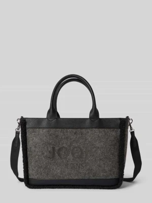 Torba shopper z nadrukiem z logo model 'Yvette' JOOP! JEANS