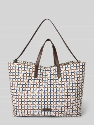 Torba shopper z naszywką z logo model ‘Finn’ Bugatti
