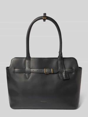 Torba shopper z naturalnej skóry bydlęcej Marc O'Polo DENIM