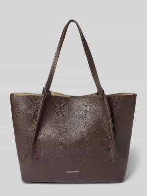 Torba shopper z naturalnej skóry bydlęcej model ‘BELLI’ Marc O'Polo