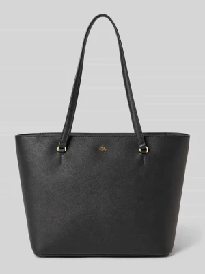 Torba shopper z naturalnej skóry bydlęcej model 'KARLY' Lauren Ralph Lauren