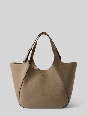 Torba shopper z naturalnej skóry bydlęcej model ‘LENAH’ Boss