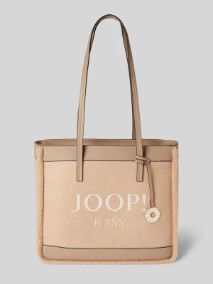 Torba shopper z obszyciem ze sztucznego futra model ‘calduccio yvette’ JOOP! JEANS