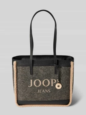 Torba shopper z obszyciem ze sztucznego futra model ‘calduccio yvette’ JOOP! JEANS