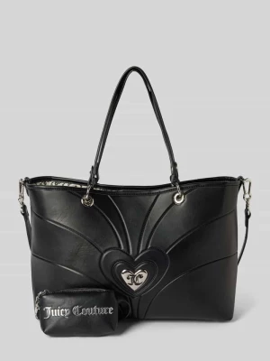 Torba shopper z ozdobnymi szwami model ‘EMILIY’ Juicy Couture