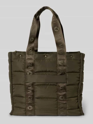 Torba shopper z pikowaniem model ‘Best Buddy’ Hey Marly