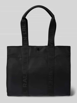 Torba shopper z uchwytami model ‘STEVIE’ Lauren Ralph Lauren