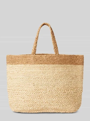 Torba shopper z uchwytem model ‘Raphia’ PUR-SET