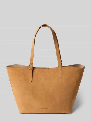 Torba shopper z wyjmowaną saszetką zapinaną na zamek błyskawiczny Marc O'Polo
