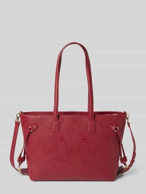 Torba shopper ze wzorem z logo model ‘SAMBA’ VALENTINO BAGS
