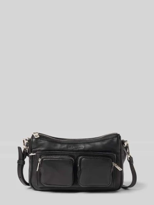 Torba skórzana na ramię z detalem z logo model ‘Maia’ liebeskind berlin