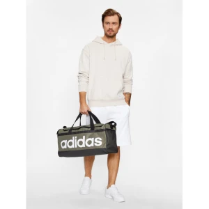 Torba sportowa adidas Essentials Linear Duffel Bag Medium HR5350 Zielony