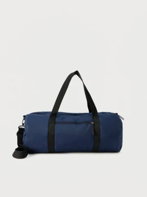 Torba sportowa Pier One Sport By Zalando metaliczny niebieski