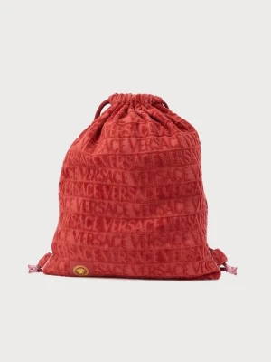 Torba sportowa Versace bordowy