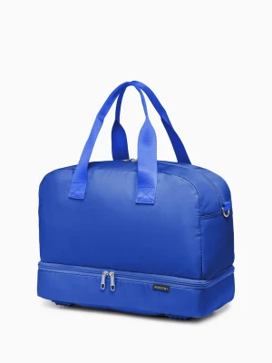 Torba sportowa z kieszenią na dnie niebieska Puccini