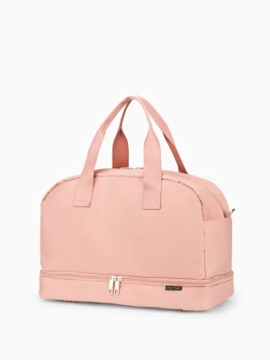 Torba sportowa z kieszenią na dnie - różowa  Puccini
