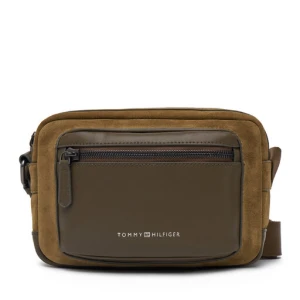 Torba Tommy Hilfiger Th Casual Suede Camera Bag AM0AM13231 Zielony