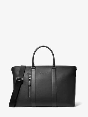 Torba tote Hudson ze skóry groszkowej Michael Kors Mens