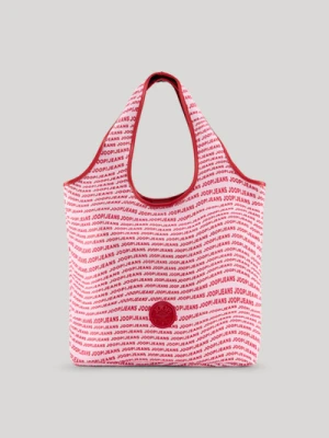 Torba tote Mercato Loulou w kolorze różowo-czerwonym Joop