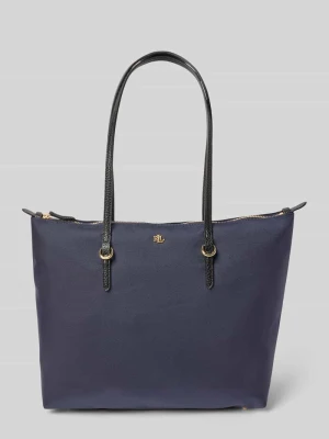 Torba tote z aplikacją z logo model ‘KEATON’ Lauren Ralph Lauren