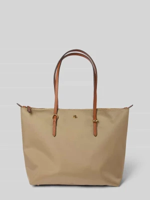 Torba tote z aplikacją z logo model ‘KEATON’ Lauren Ralph Lauren