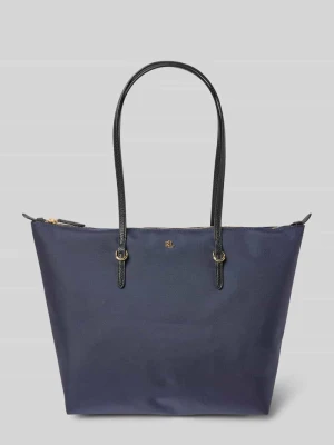 Torba tote z aplikacją z logo model ‘KEATON’ Lauren Ralph Lauren