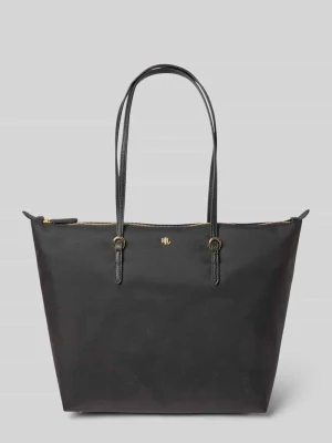 Torba tote z aplikacją z logo model ‘KEATON’ Lauren Ralph Lauren
