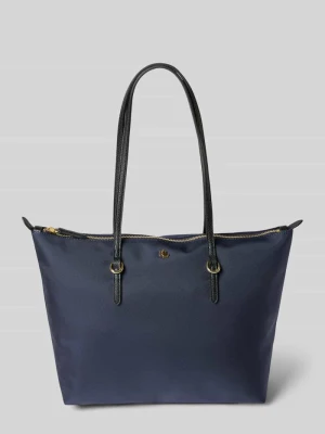 Torba tote z aplikacją z logo model ‘KEATON’ Lauren Ralph Lauren