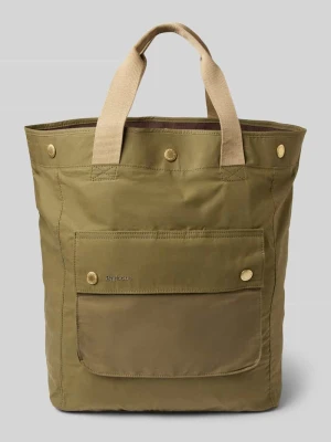 Torba tote z czystej bawełny model ‘TRANSPORT’ Barbour