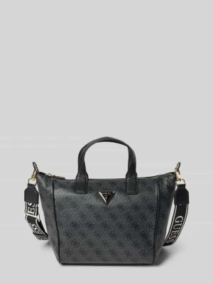 Torba tote z detalem z logo model ‘FOLLIE’ Guess