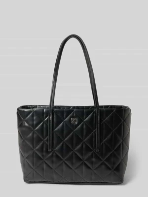 Torba tote z detalem z logo model ‘Quilted’ CK Calvin Klein