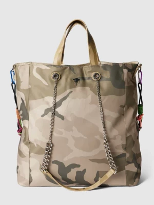 Torba tote z detalem z logo Stuff Maker