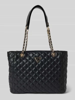 Torba tote z fakturowanym wzorem model ‘GIULLY’ Guess