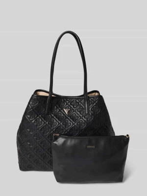 Torba tote z imitacji skóry model ‘Adelasia’ Guess